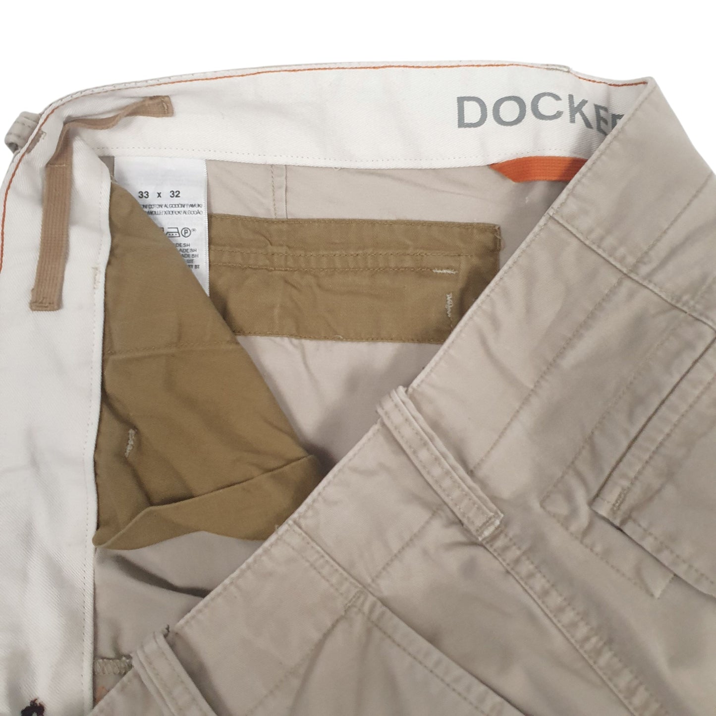 Mens Beige Dockers   Trousers