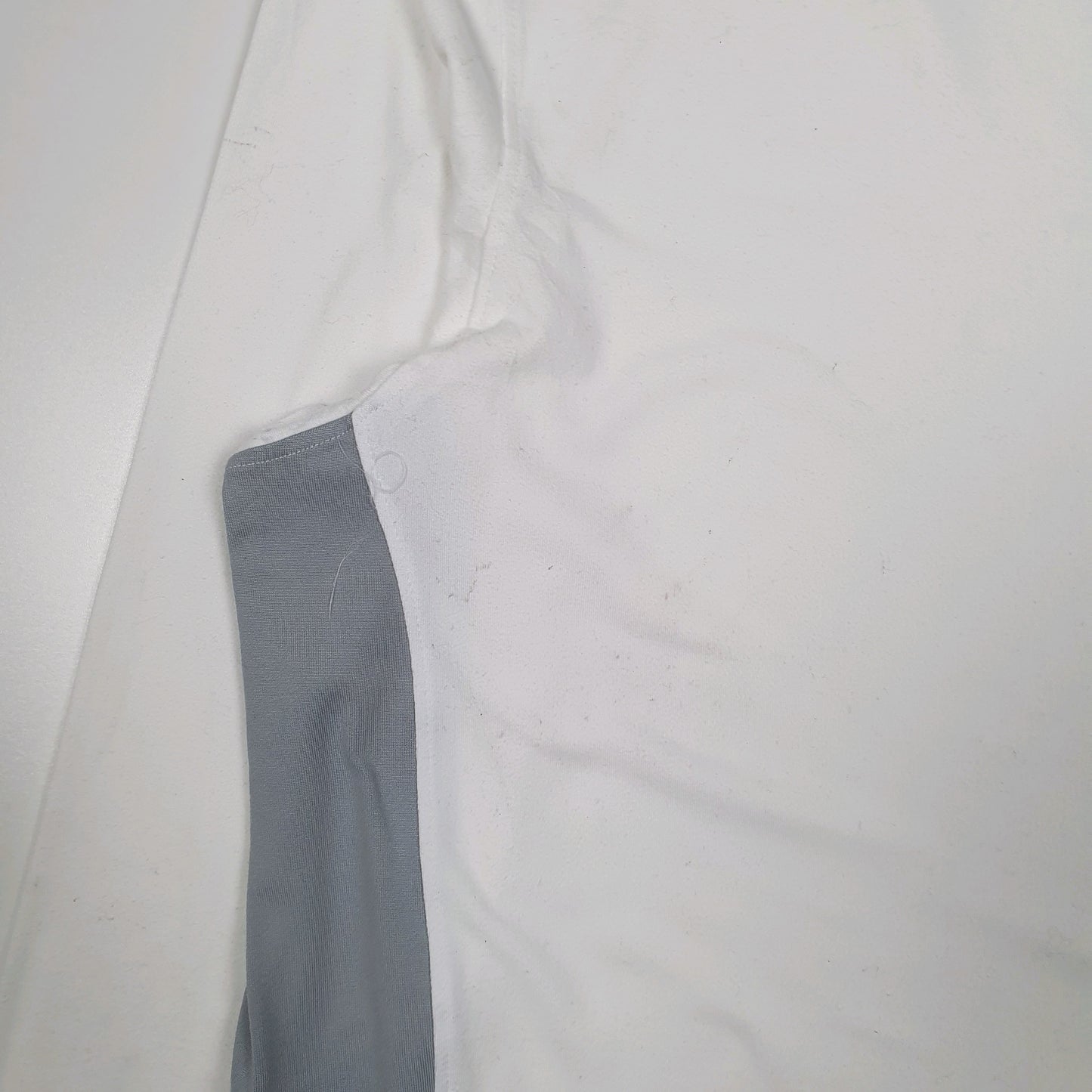 Mens White Puma Golf Quarter Zip Jumper