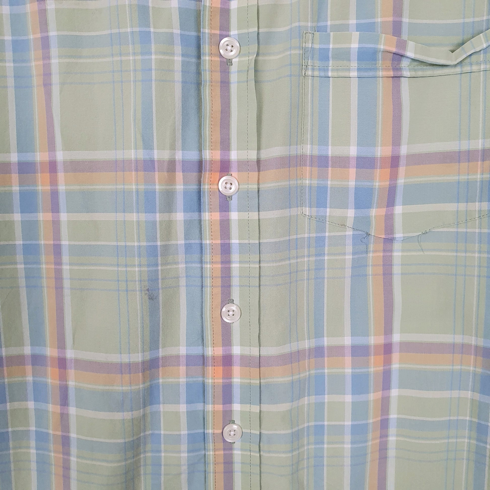 Mens Green L.L.Bean   Shirt
