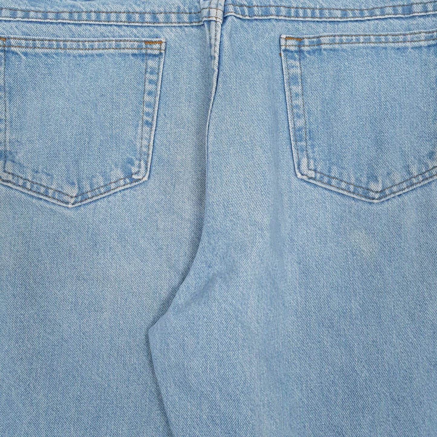 Mens Cream LL Bean Vintage 90s Blanket Lined  Jeans