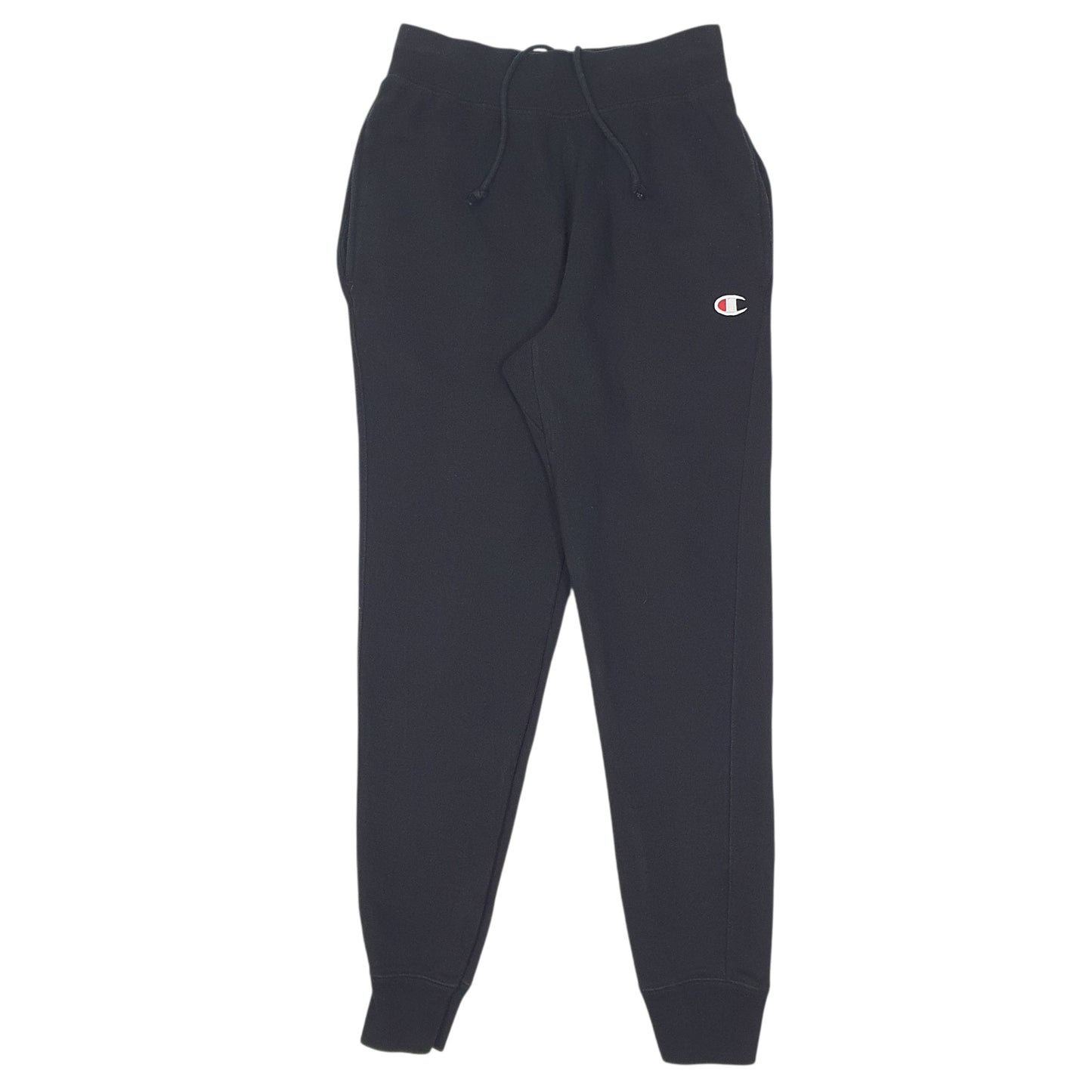 Mens Black Champion  Jogger Trousers