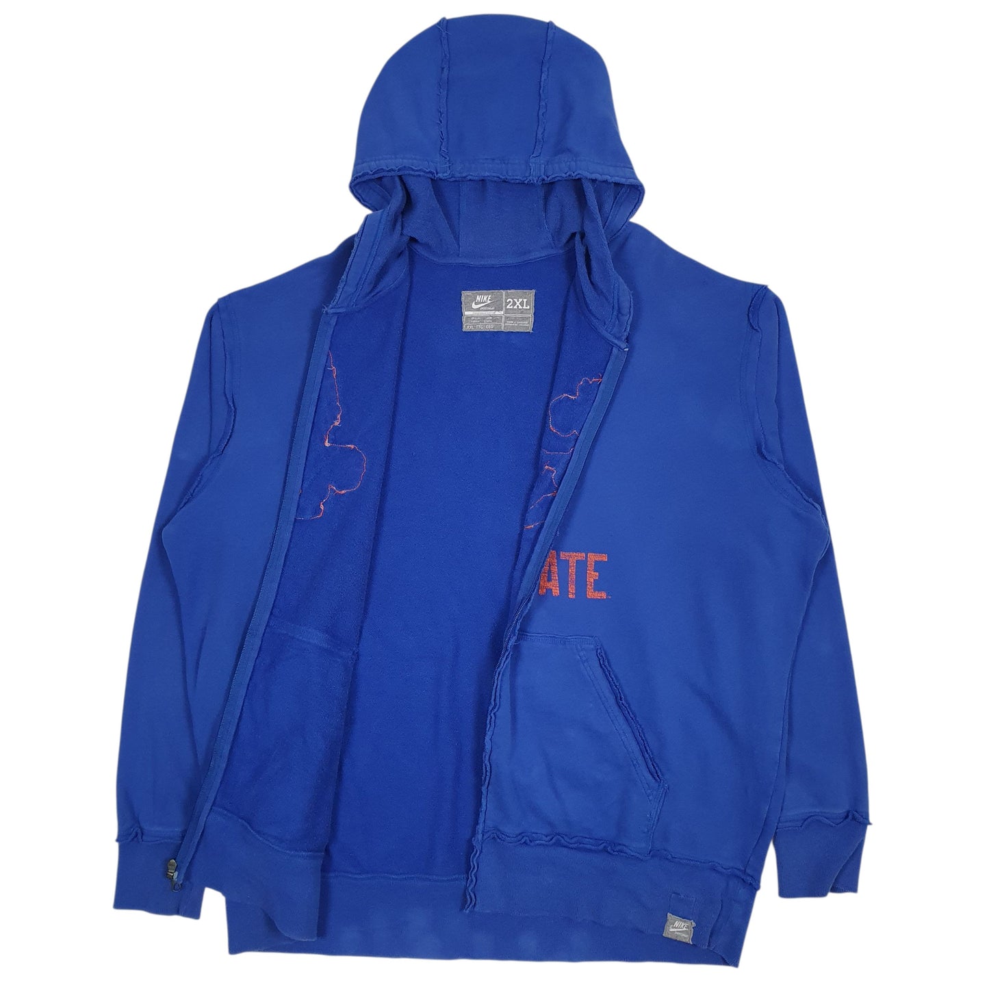 Mens Blue Nike Boise State Full Zip Jumper