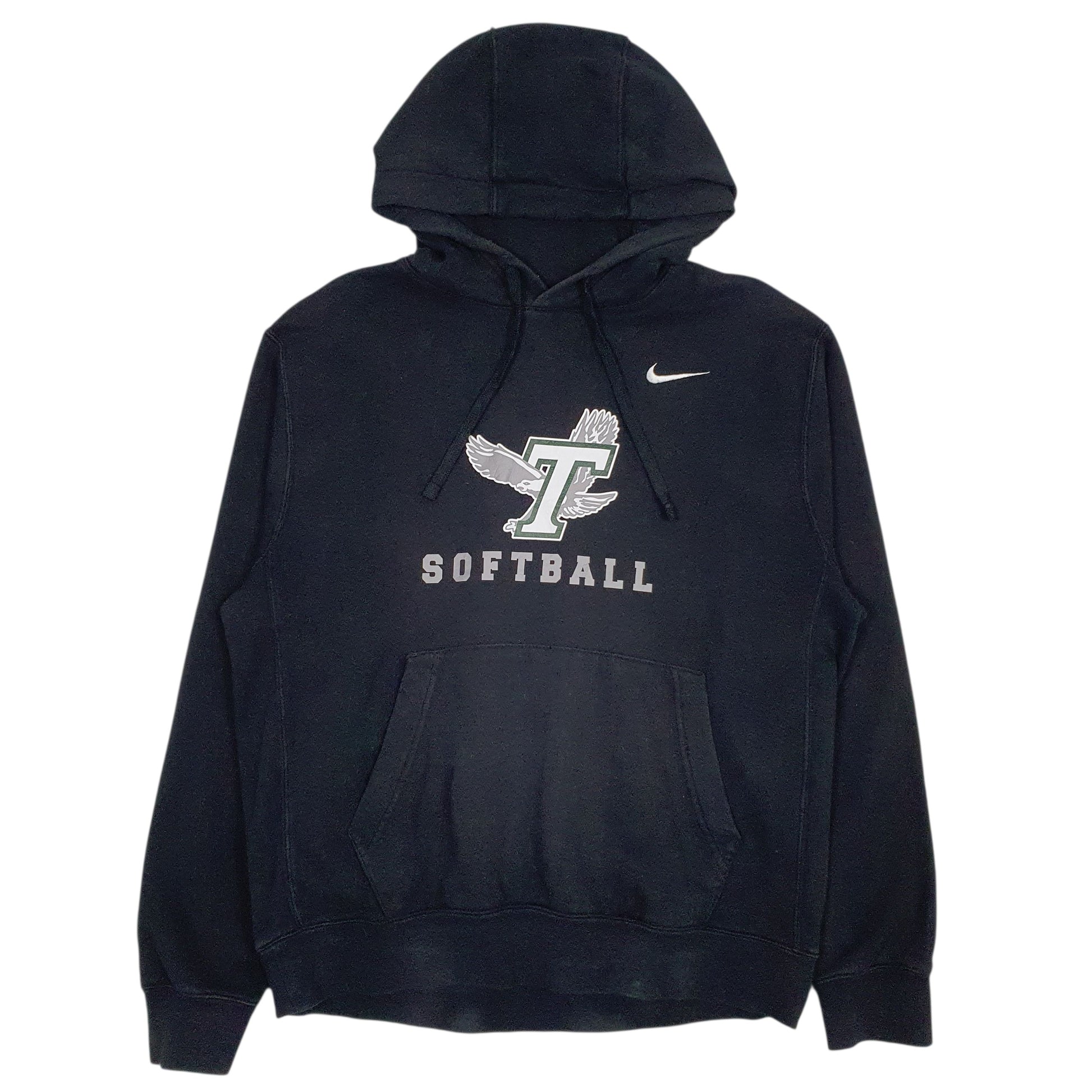 Mens Black Nike Softball Hoodie Jumper
