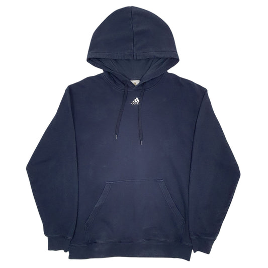 Mens Navy Adidas  Hoodie Jumper