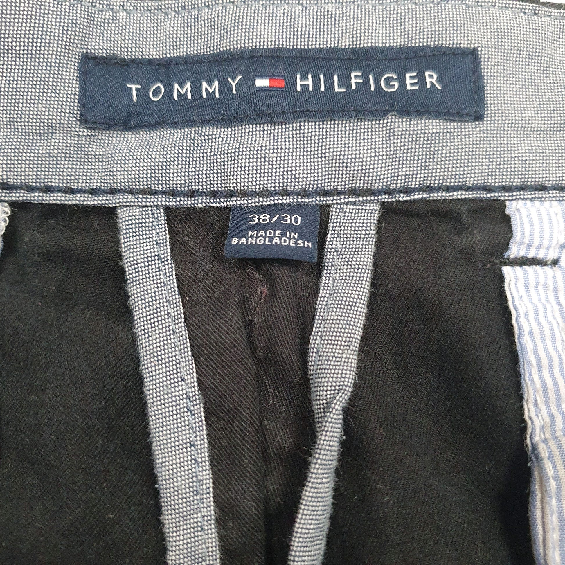 Mens Black Tommy Hilfiger   Trousers
