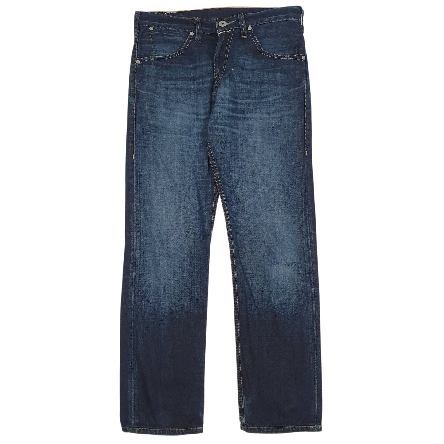 Mens Blue Levis Distressed 504 JeansW30 L30