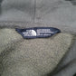 Mens Green The North Face Spellout Hoodie Jumper