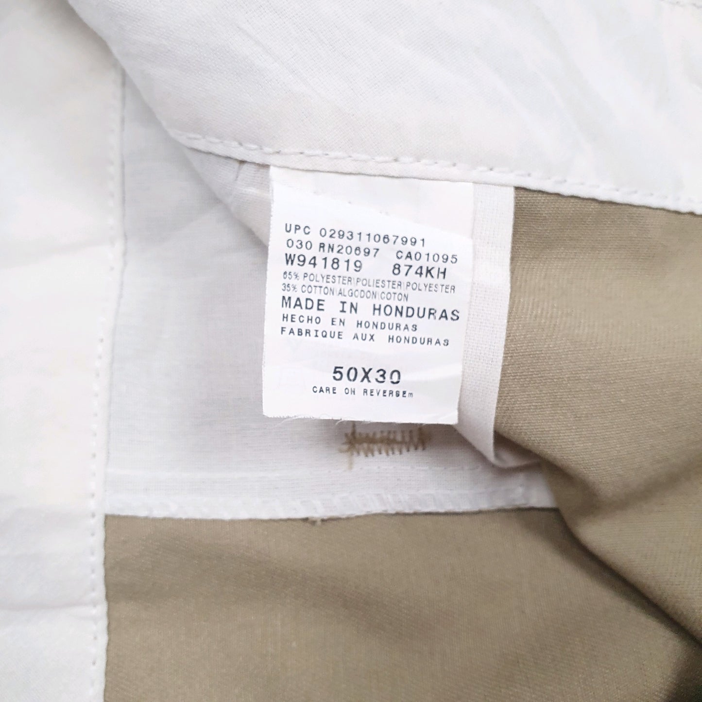 Mens Beige Dickies Workwear  Trousers