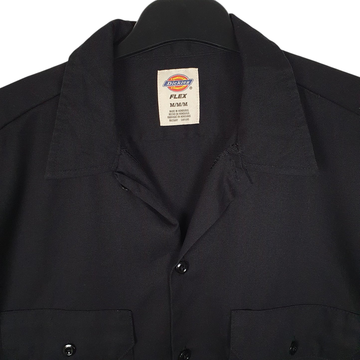 Mens Black Dickies Workwear  Shirt