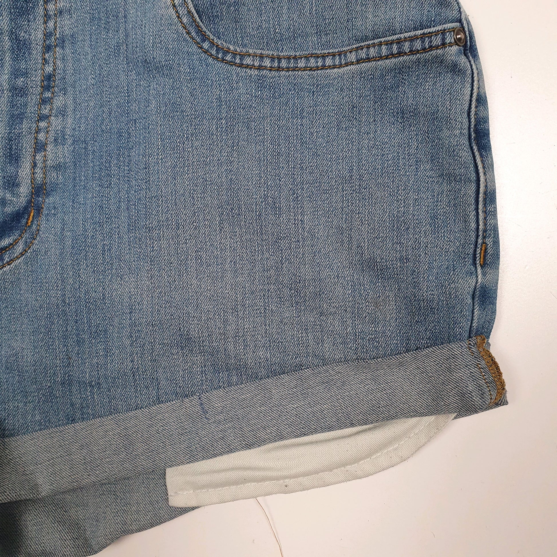 Womens Blue Carhartt   Shorts