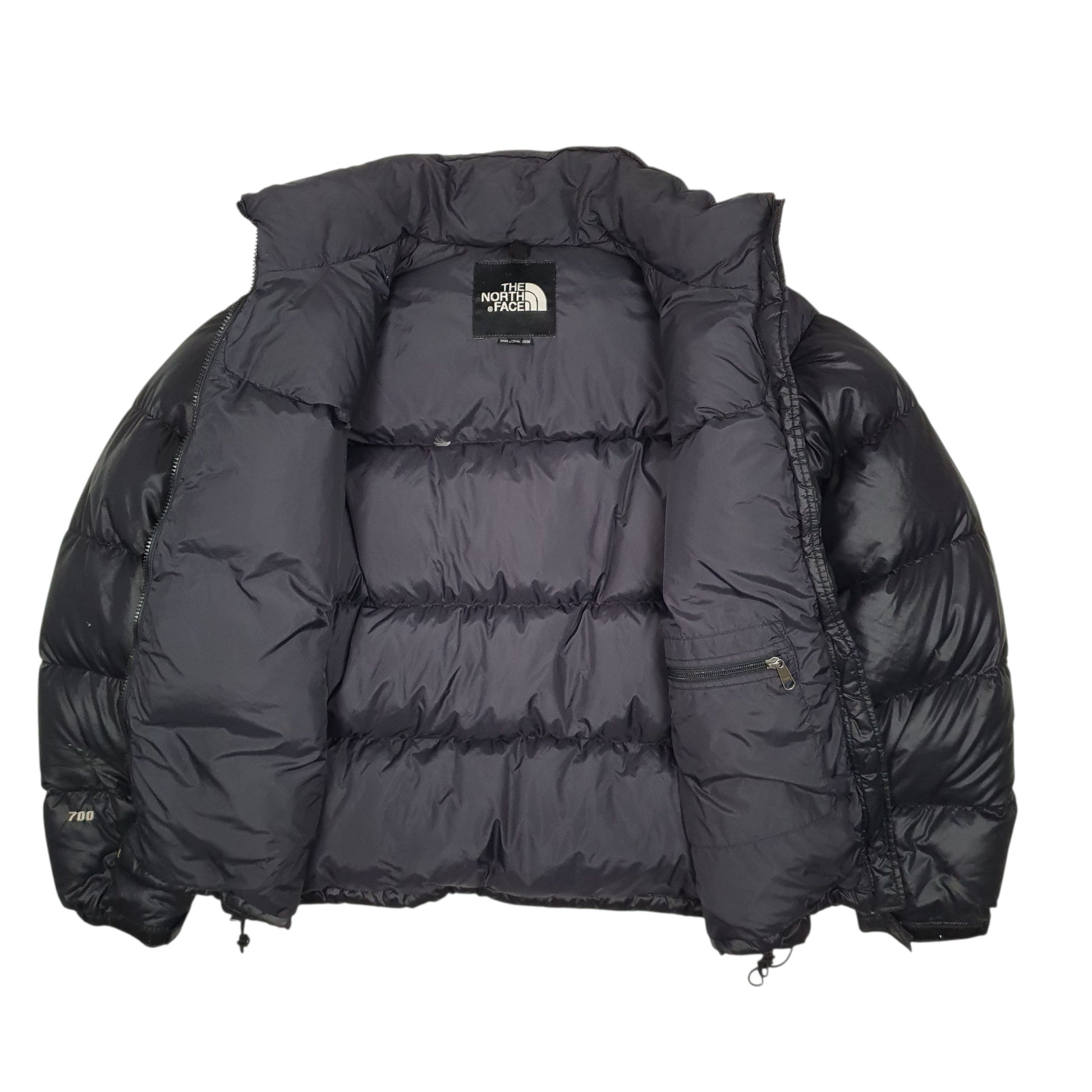 Mens Black The North Face Nuptse Retro 1996  Coat