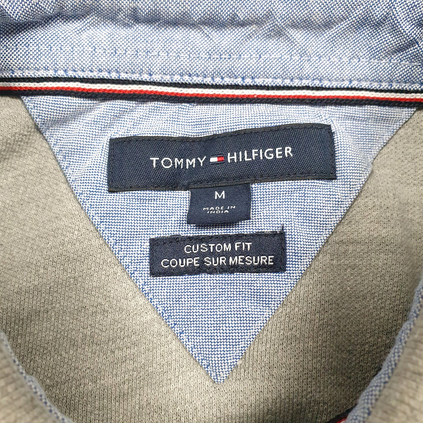 Mens Grey Tommy Hilfiger   Polo Shirt