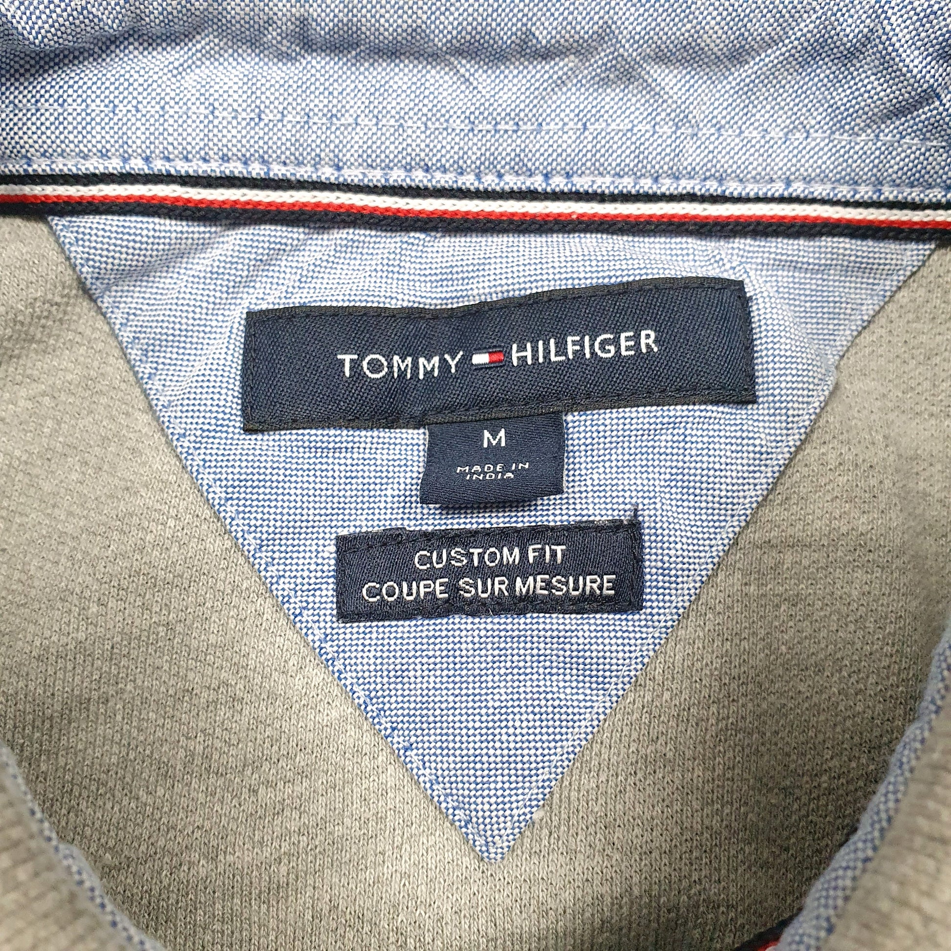 Mens Grey Tommy Hilfiger   Polo Shirt