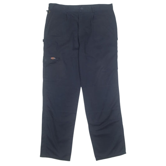 Mens Navy Dickies Workwear Carpenter Trousers