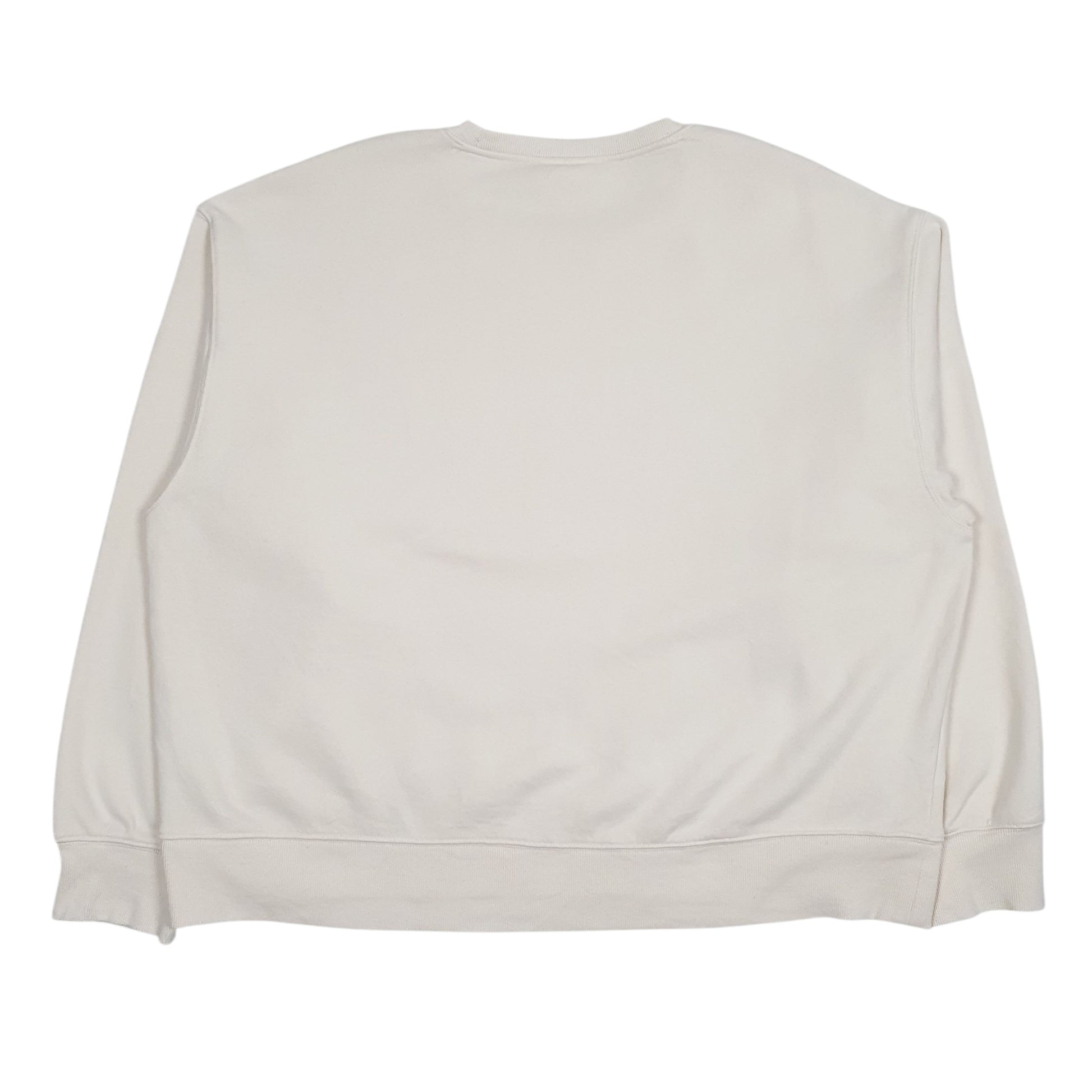 Mens Cream Champion  Crewneck Jumper