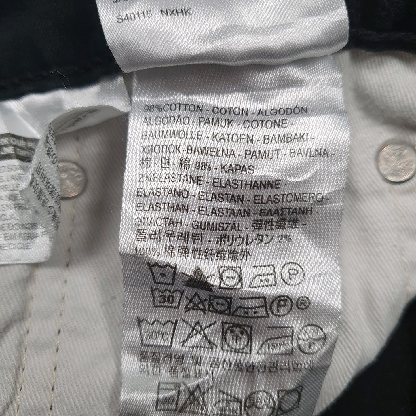 Mens Black Levis   Jeans