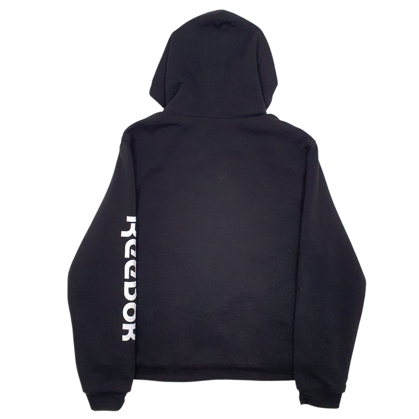 Mens Black Reebok Fleece Lined Full Zip Jumper