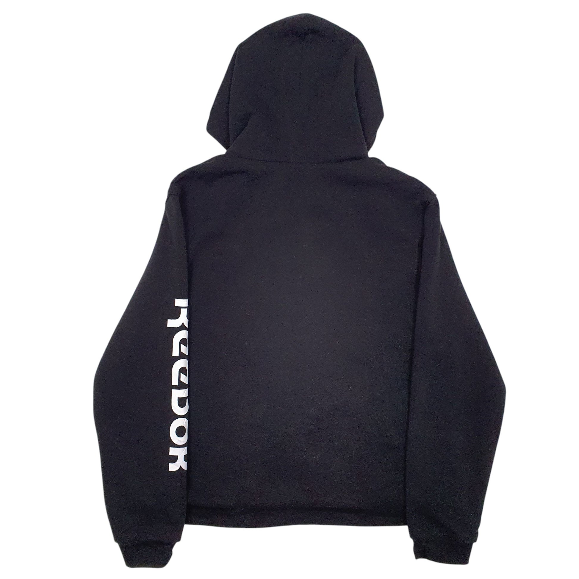 Mens Black Reebok Fleece Lined Full Zip Jumper