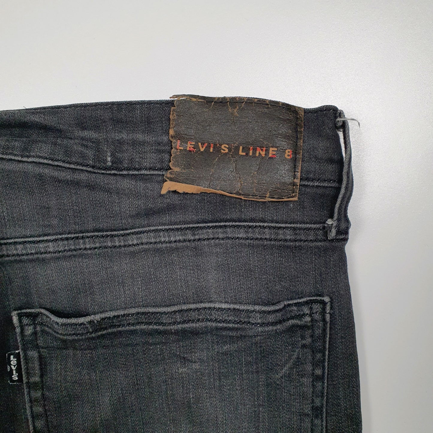 Mens Grey Levis   Jeans