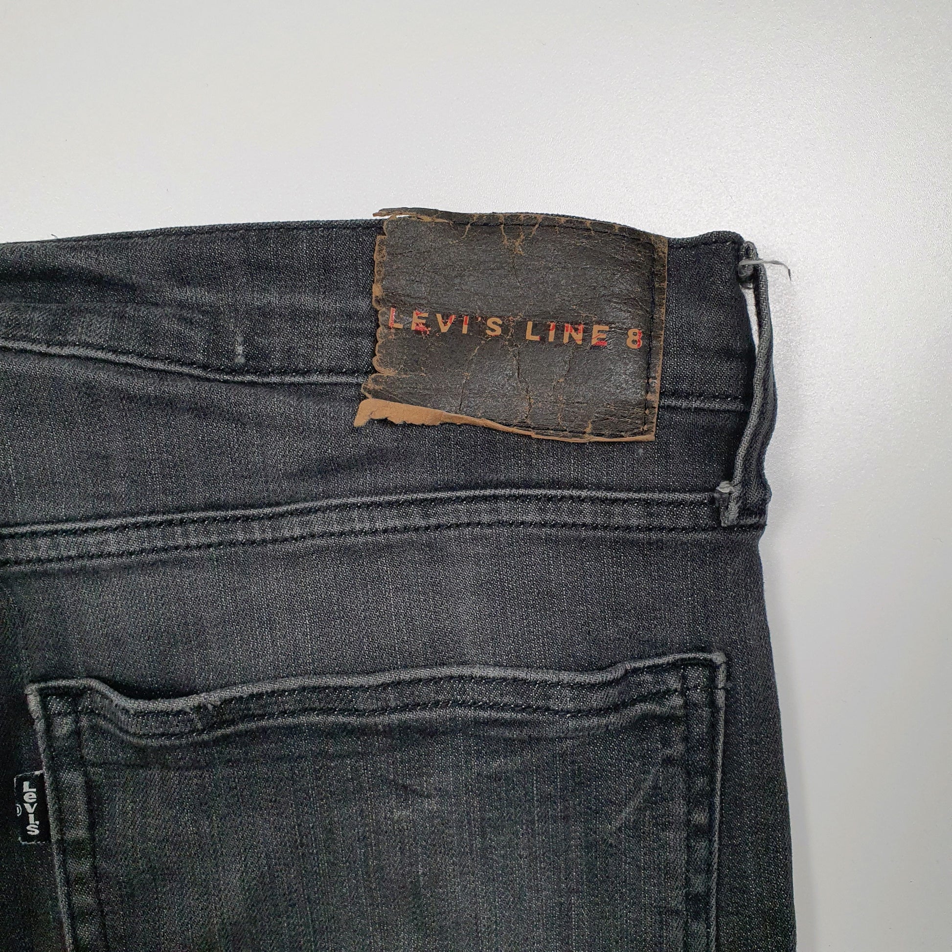 Mens Grey Levis   Jeans