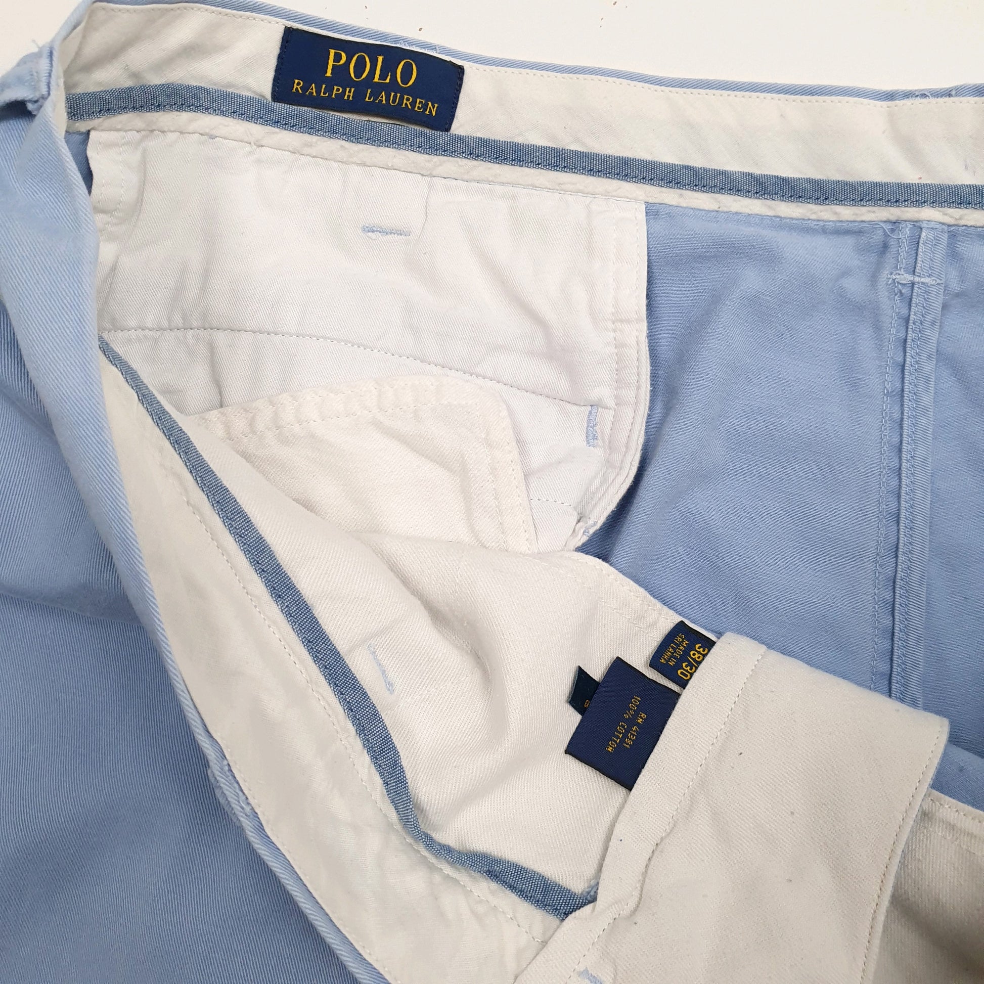 Mens Blue Polo Ralph Lauren   Trousers