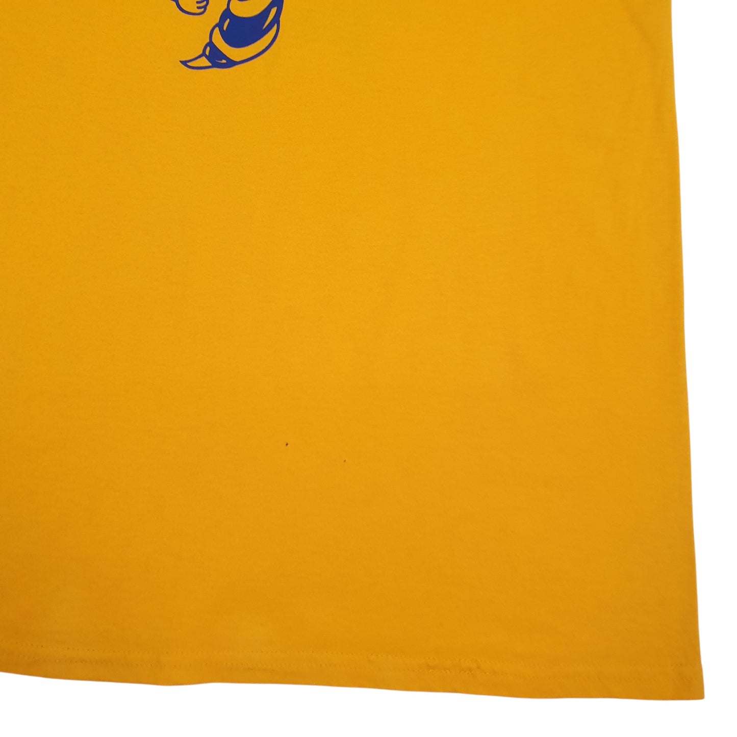 Mens Yellow Jerzees   T Shirt