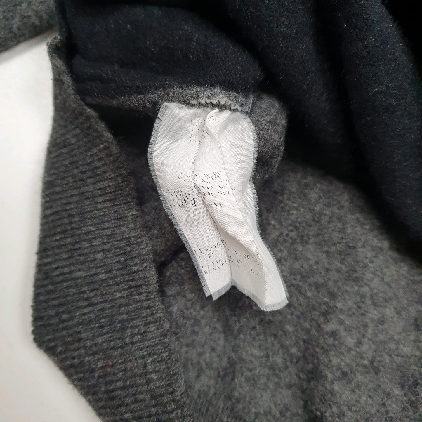 Mens Grey Burberry Vintage 90s Crewneck Jumper