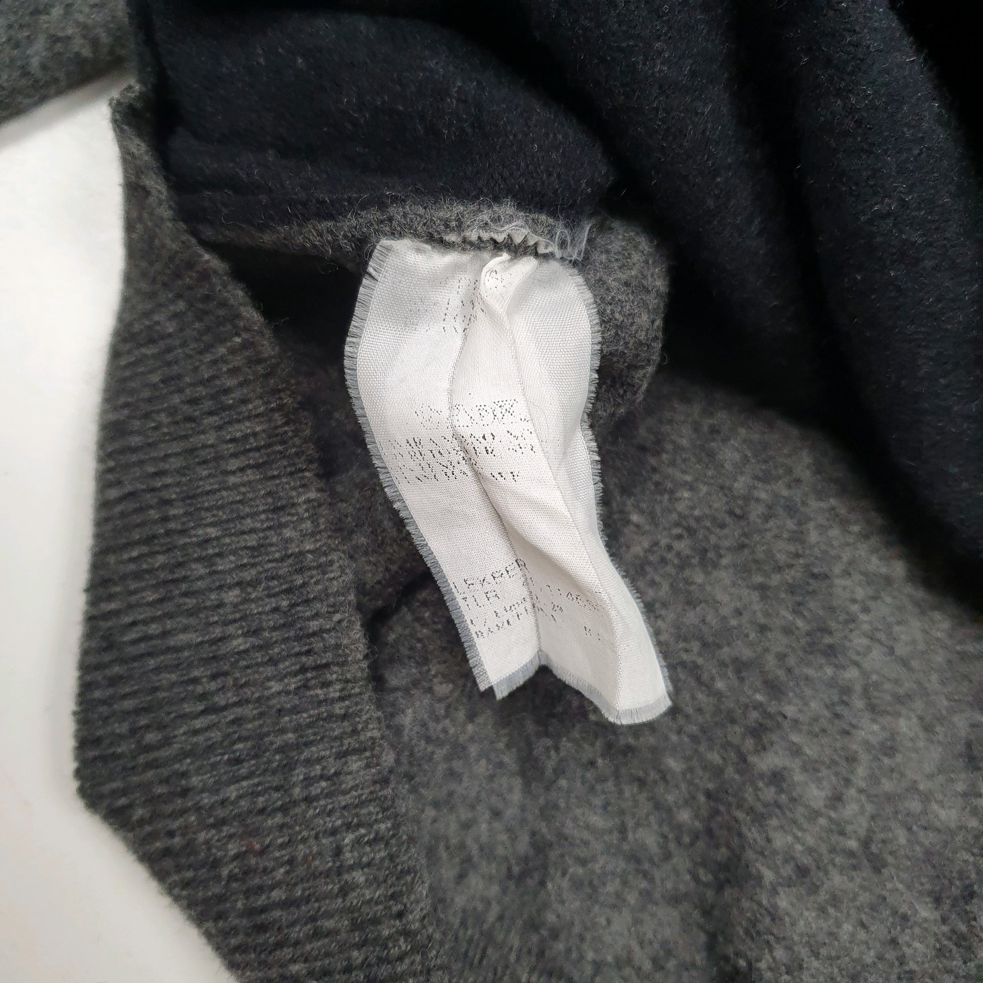 Mens Grey Burberry Vintage 90s Crewneck Jumper