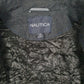 Mens Black Nautica Double Breated Pea  Coat