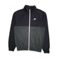 Mens Black Nike Track  Coat