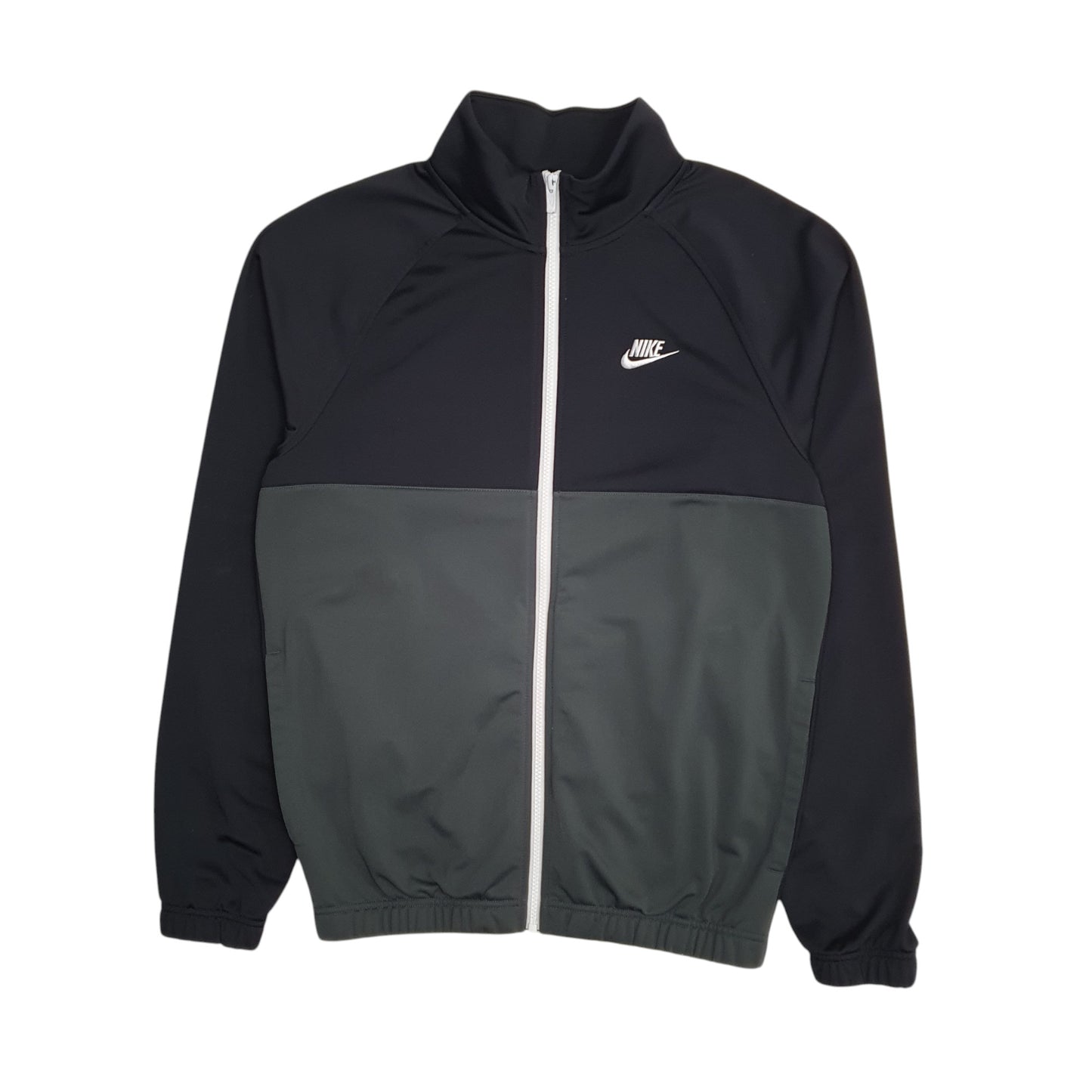 Mens Black Nike Track  Coat