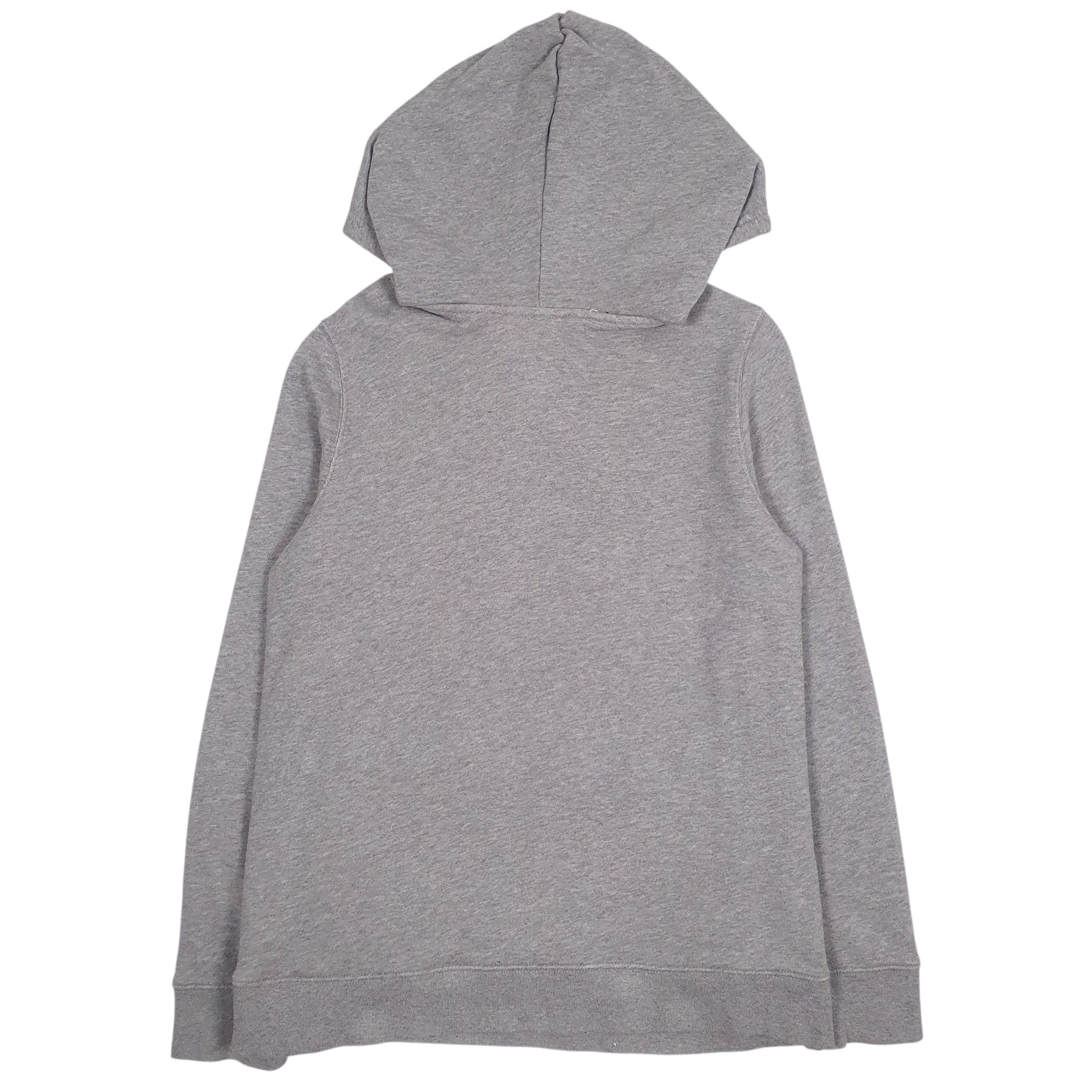 Womens Grey Adidas Spellout Hoodie Jumper