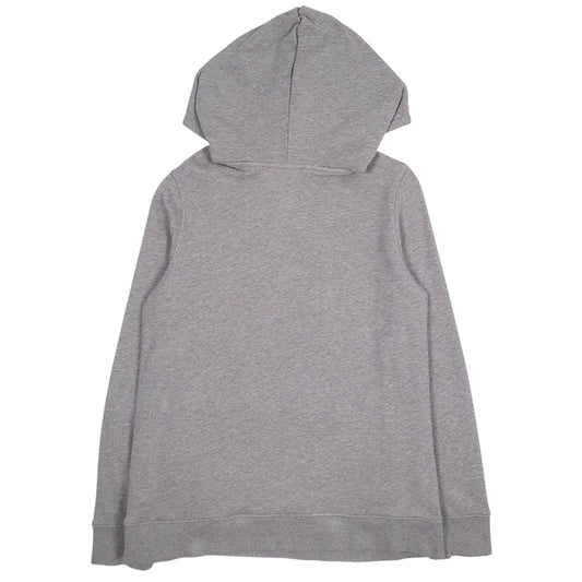 Womens Grey Adidas Spellout Hoodie Jumper