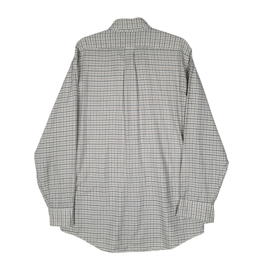 Mens White L.L.Bean Vintage 80s Made in USA  Shirt