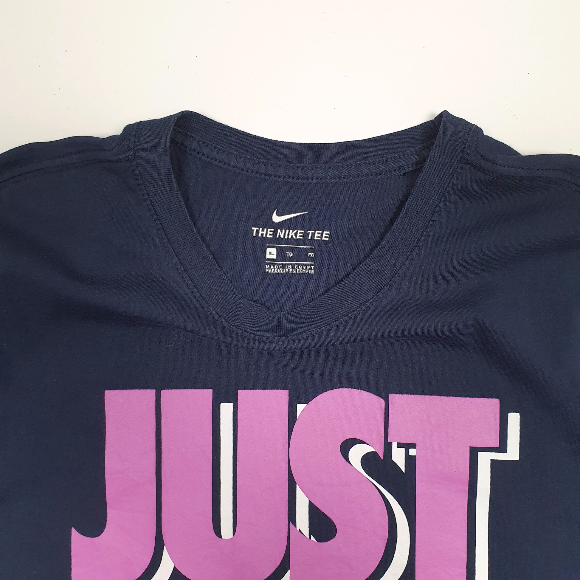 Mens Navy Nike   T Shirt