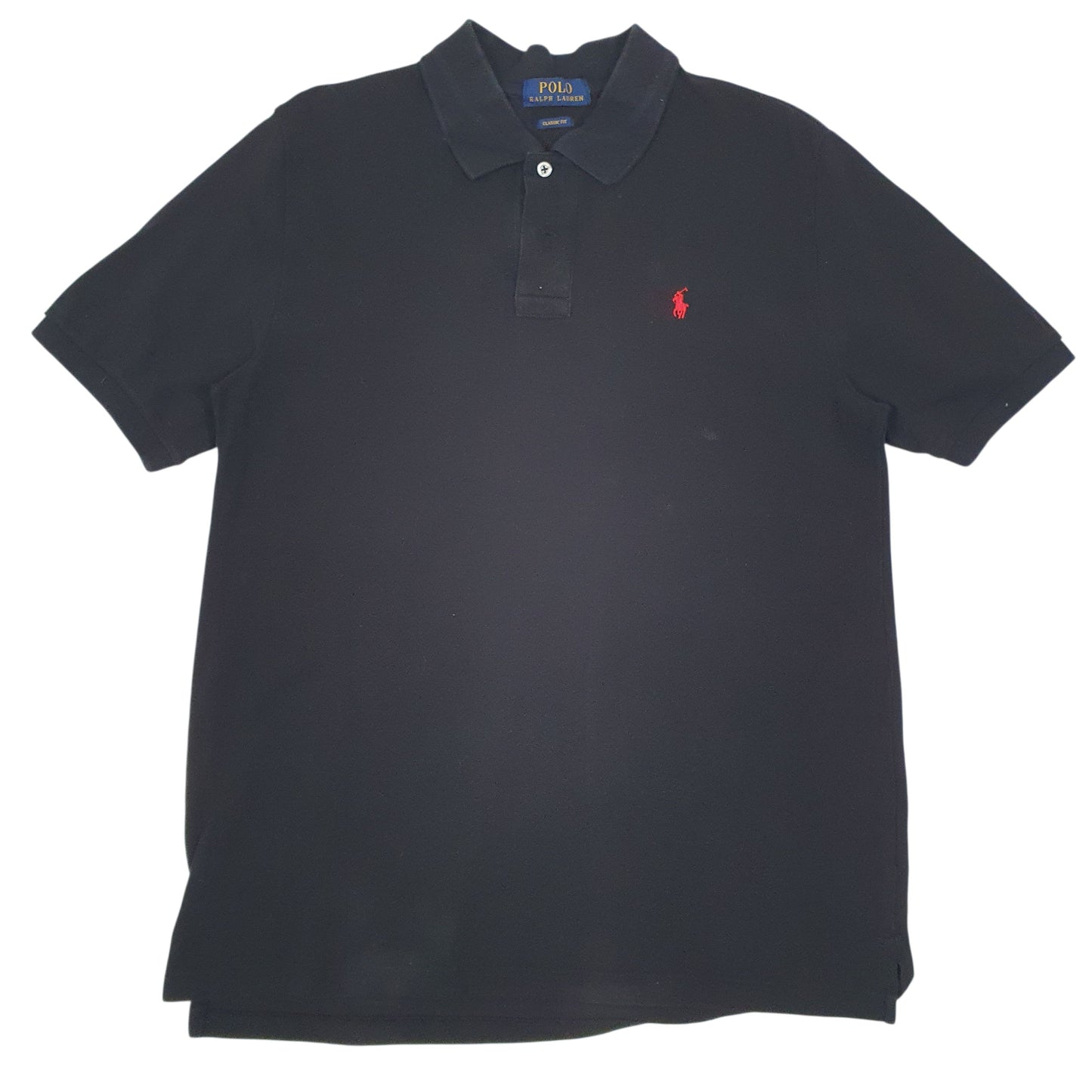 Mens Black Polo Ralph Lauren  Short Sleeve Polo Shirt