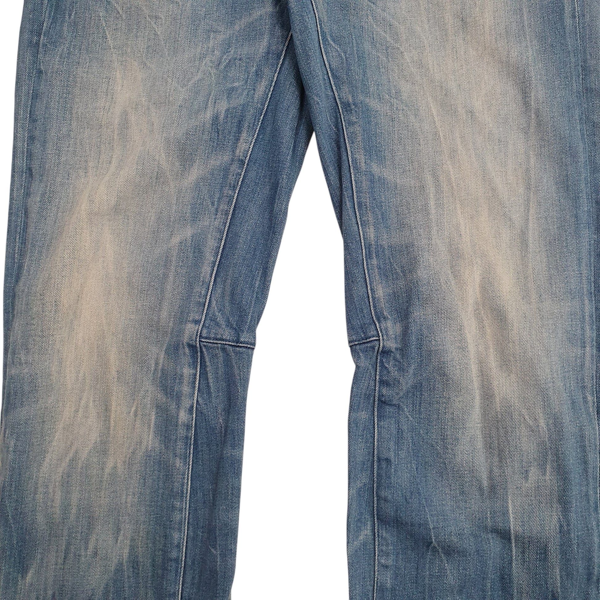 Mens Blue G Star Raw 3D Tapered  Jeans