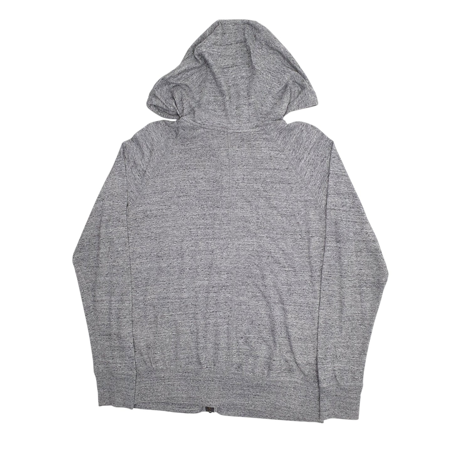 Womens Grey Nike Hoodie Lightweight Full Zip Jumper