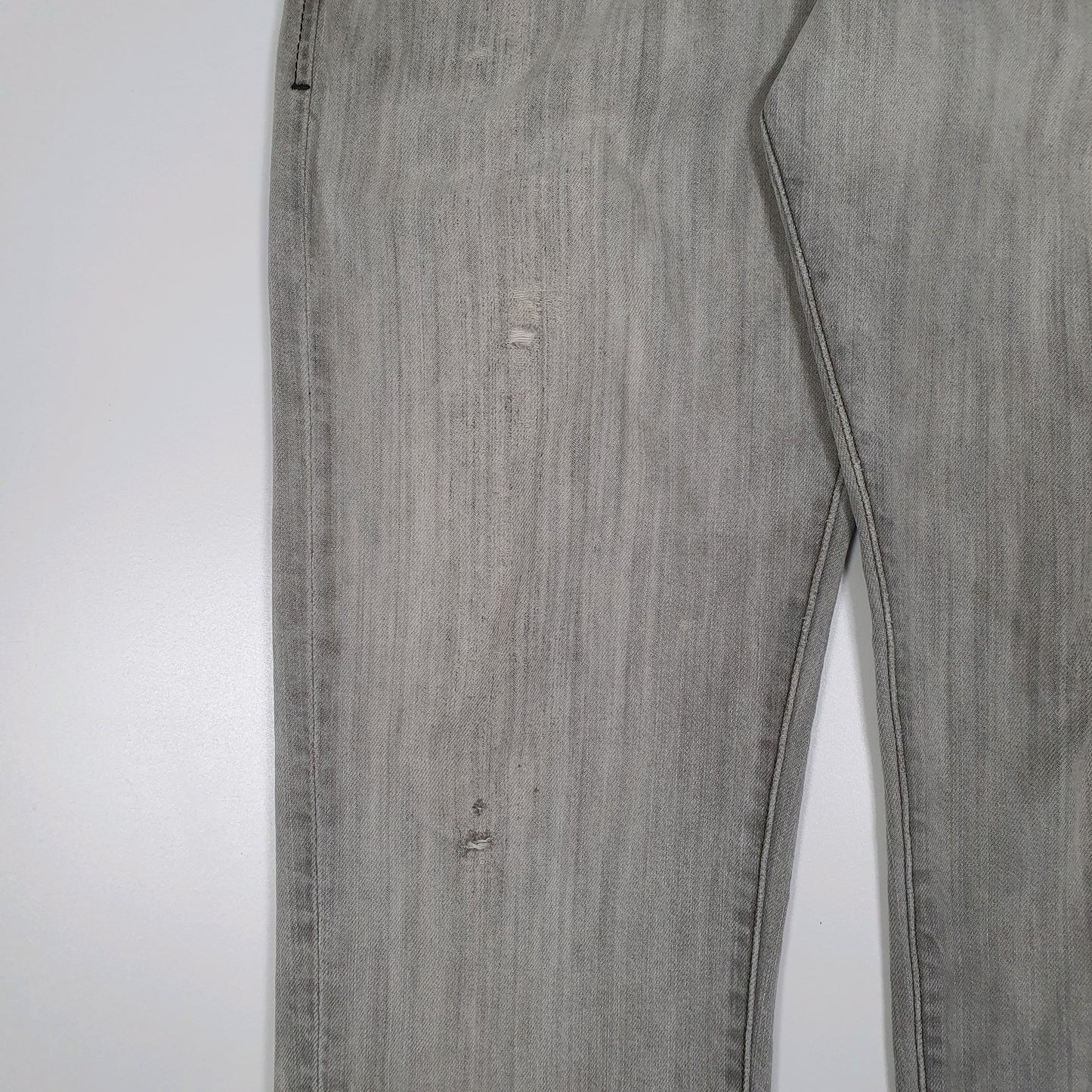 Mens Grey Levis Stretch  Jeans