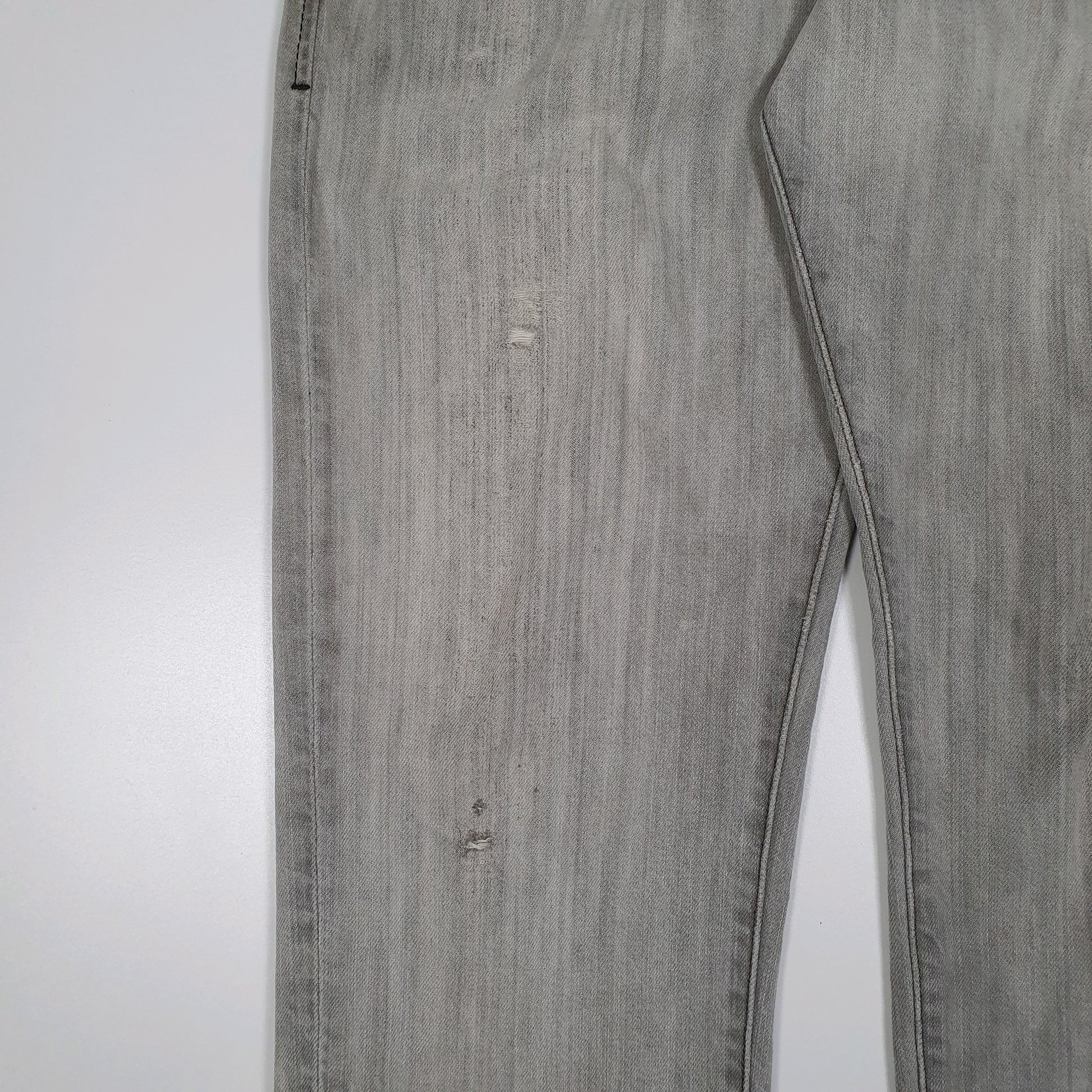 Mens Grey Levis Stretch  Jeans