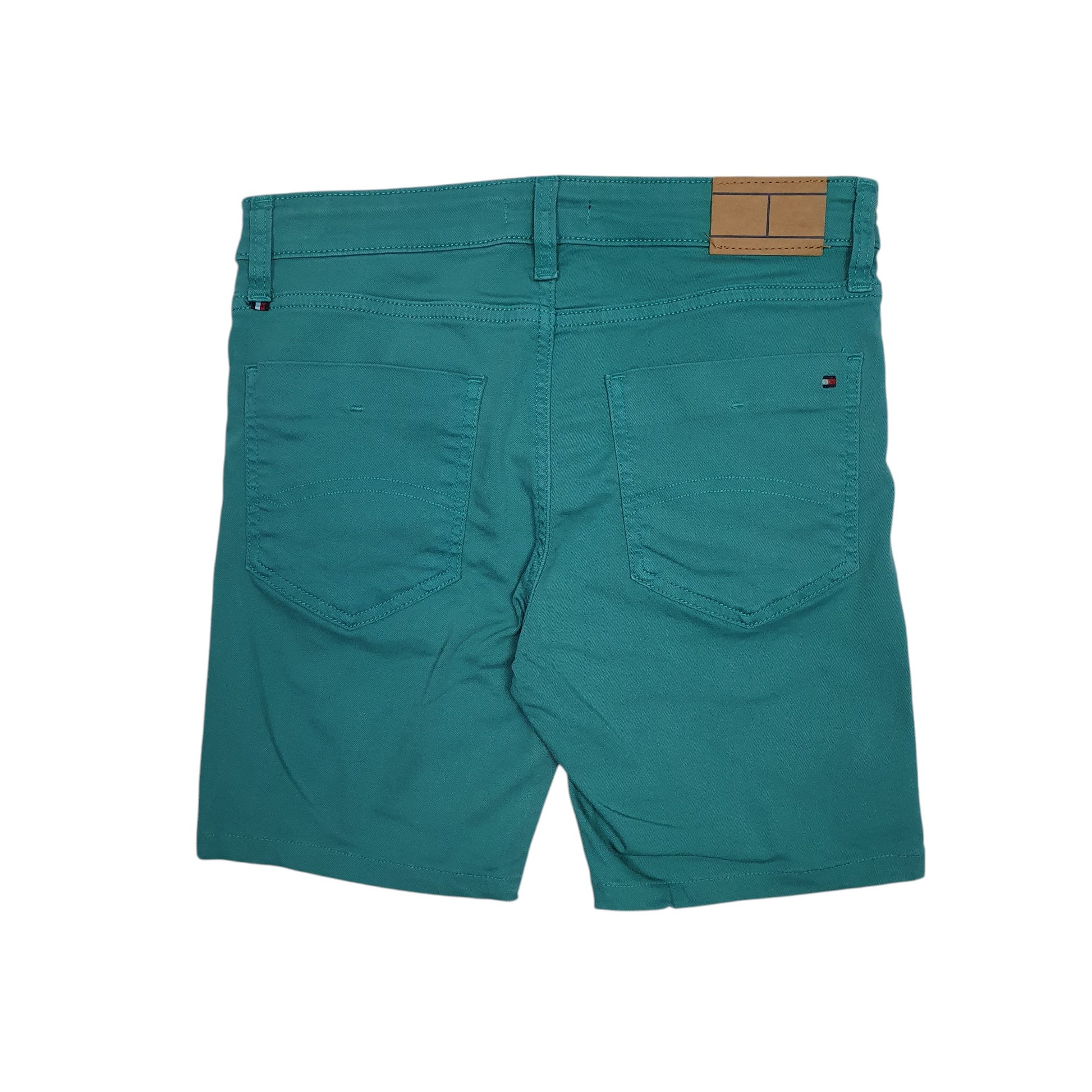 Mens Green Tommy Hilfiger Slim  Shorts