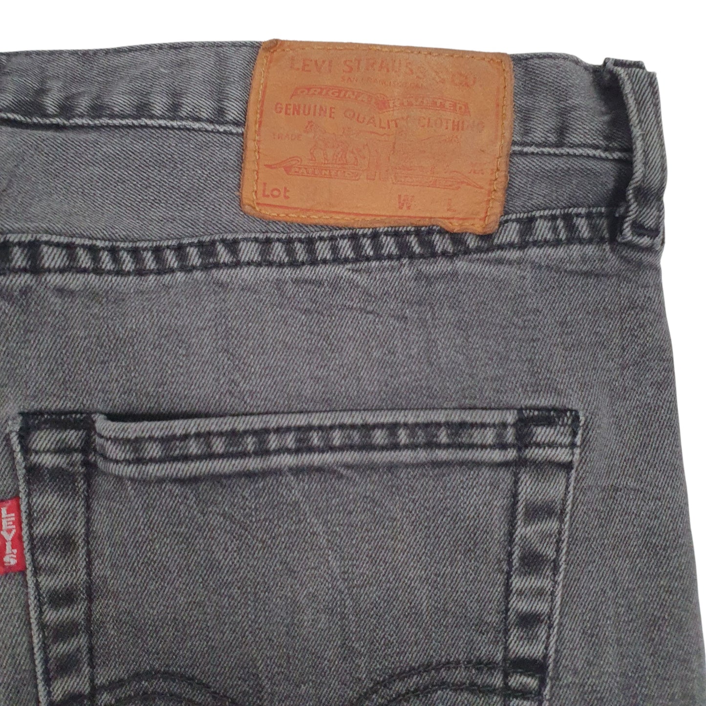Mens Grey Levis   Jeans