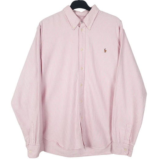 Mens Pink Polo Ralph Lauren  Long Sleeve Shirt