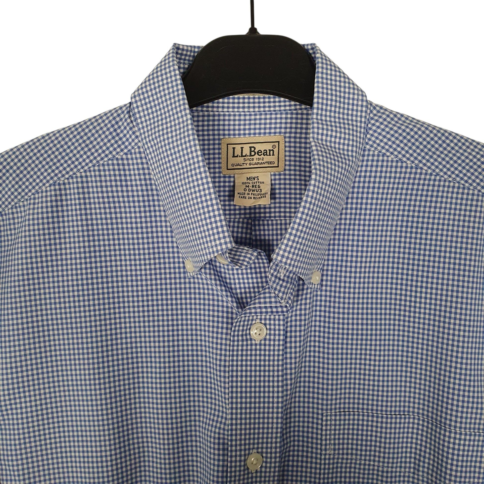 Mens Blue L.L.Bean   Shirt