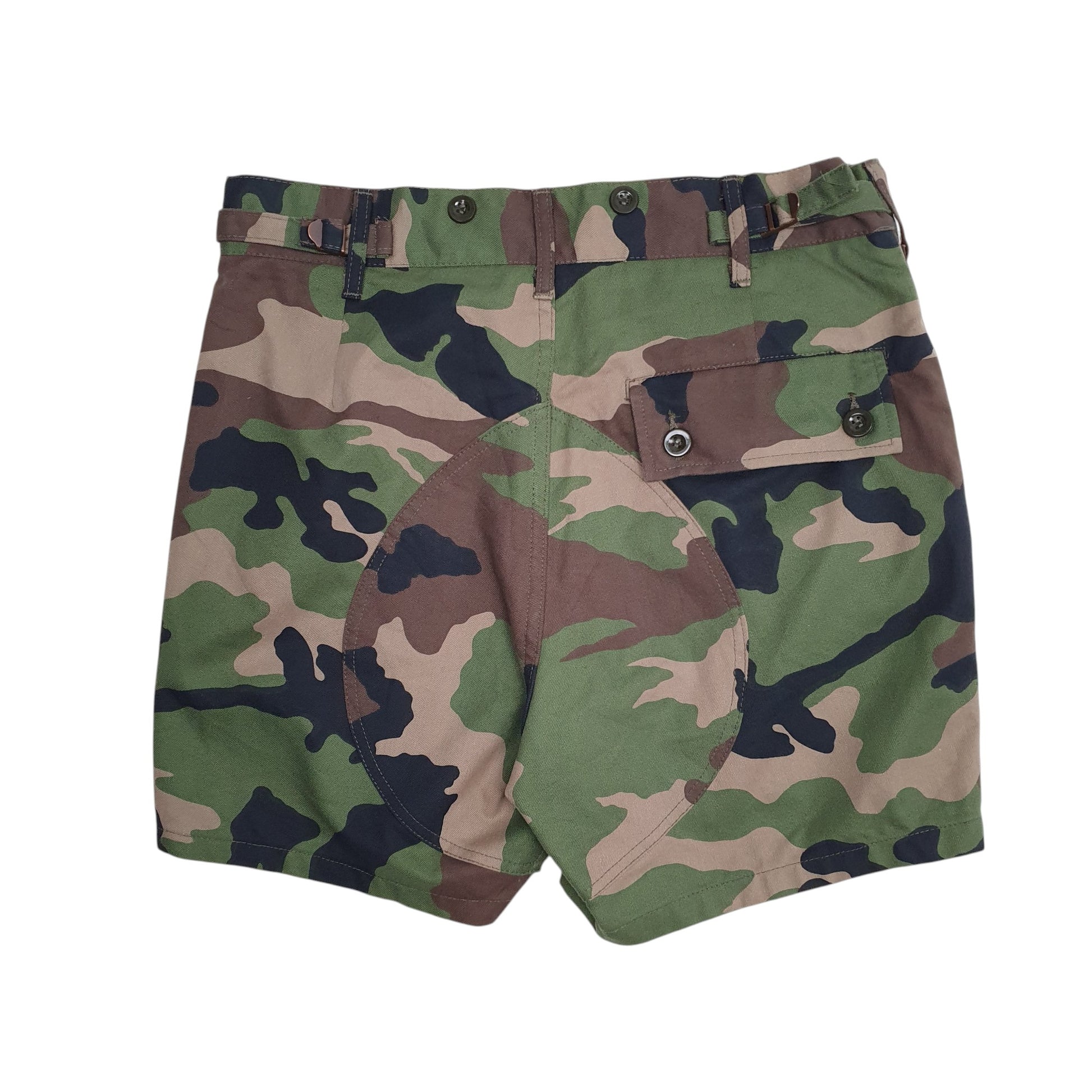 Mens Green Zekon Camo Camouflage  Shorts