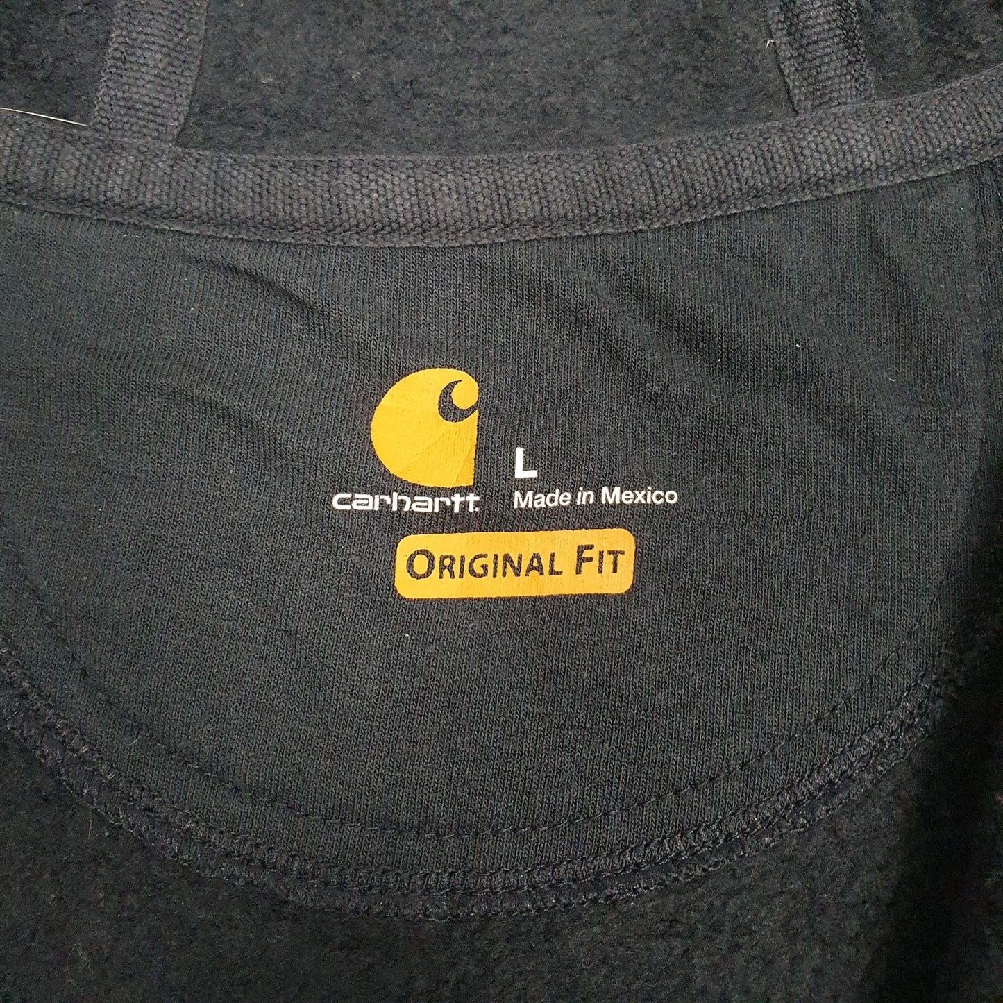 Mens Navy Carhartt  Full Zip Jumper