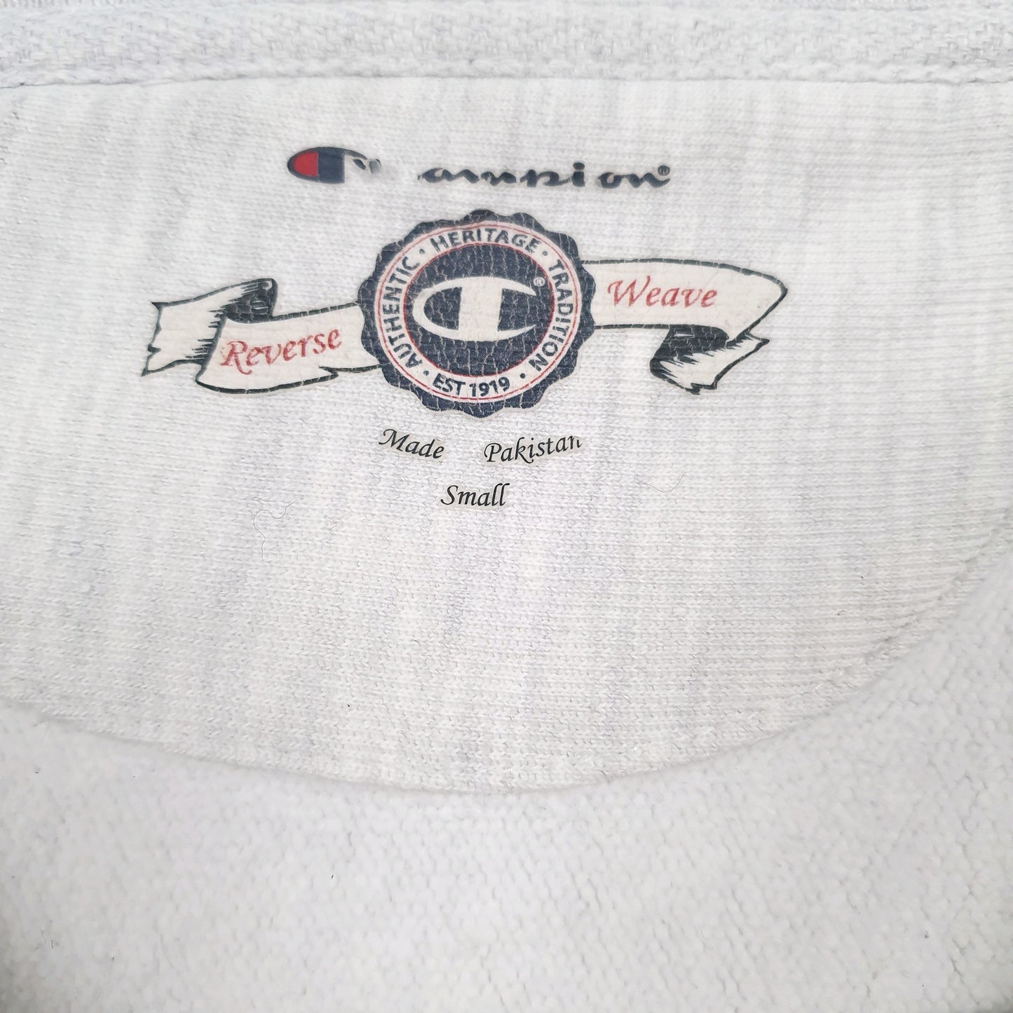 Womens Grey Champion Reverse Weave Heritage Sac State Crewneck Jumper