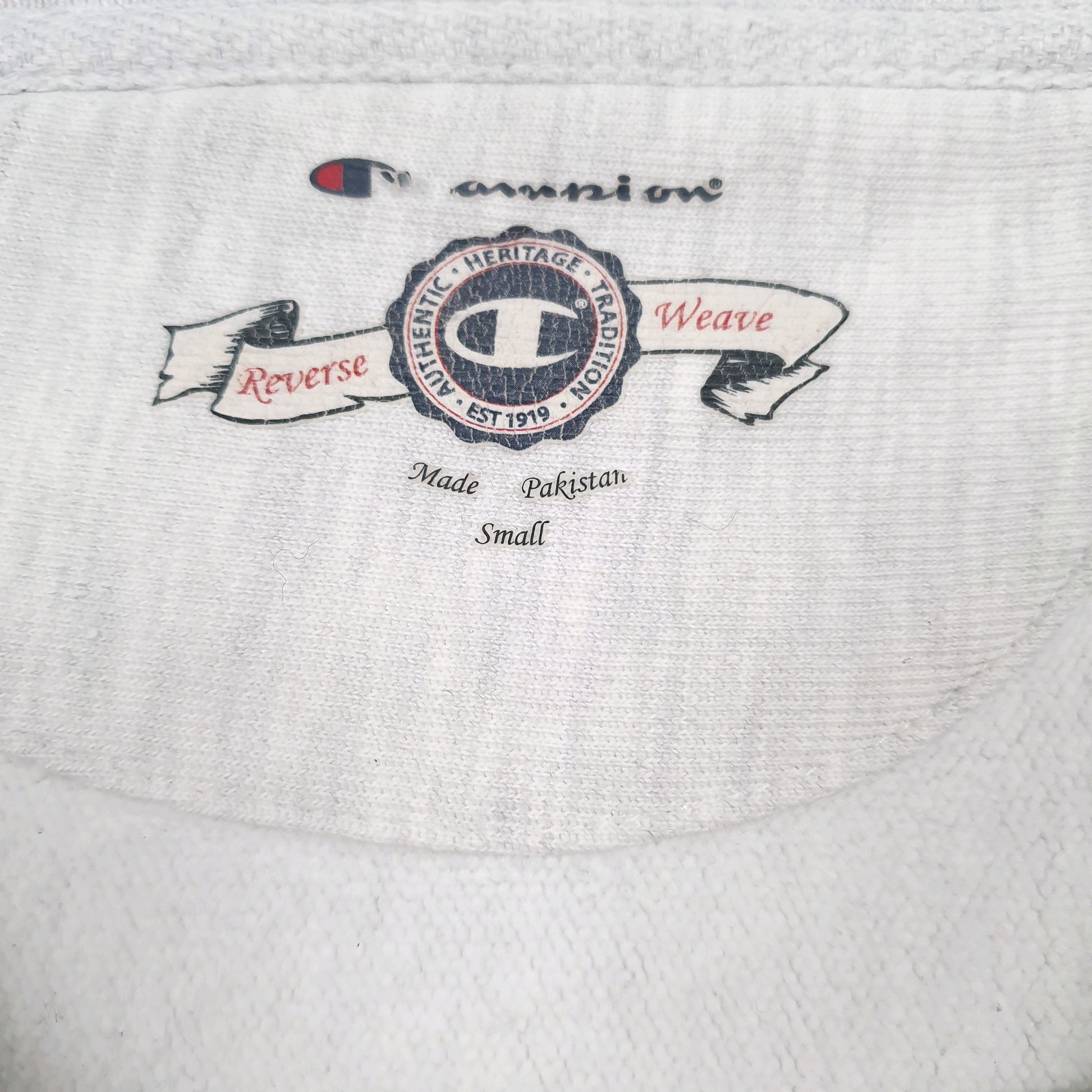 Womens Grey Champion Reverse Weave Heritage Sac State Crewneck Jumper