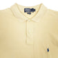 Mens Yellow Polo Ralph Lauren   Polo Shirt