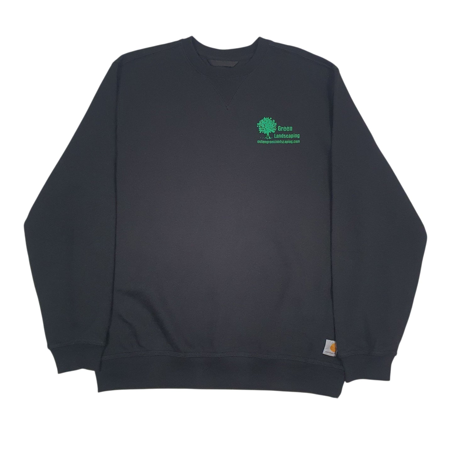 Mens Black Carhartt  Crewneck Jumper